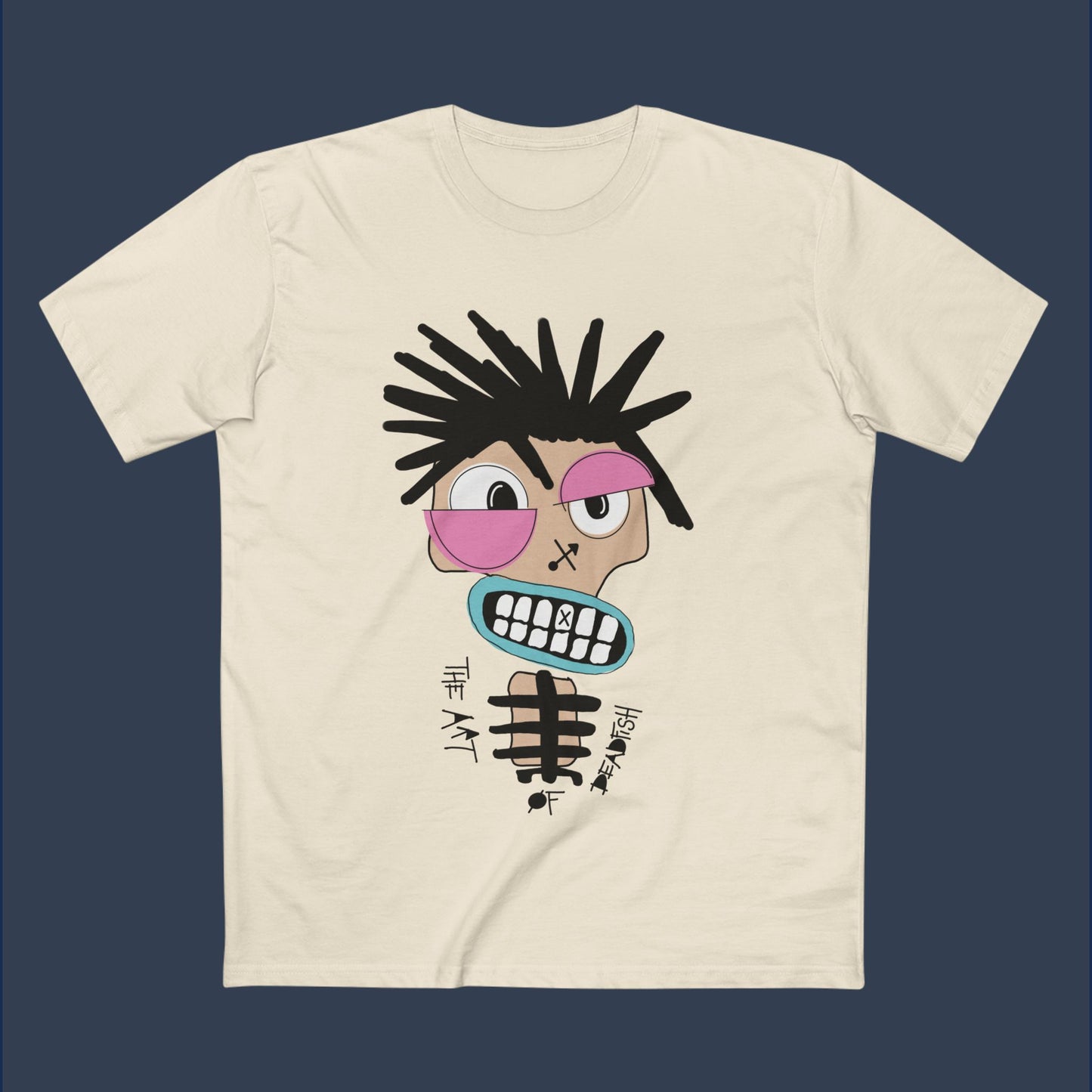 Caffeinated (Men's Staple Tee - design on front)