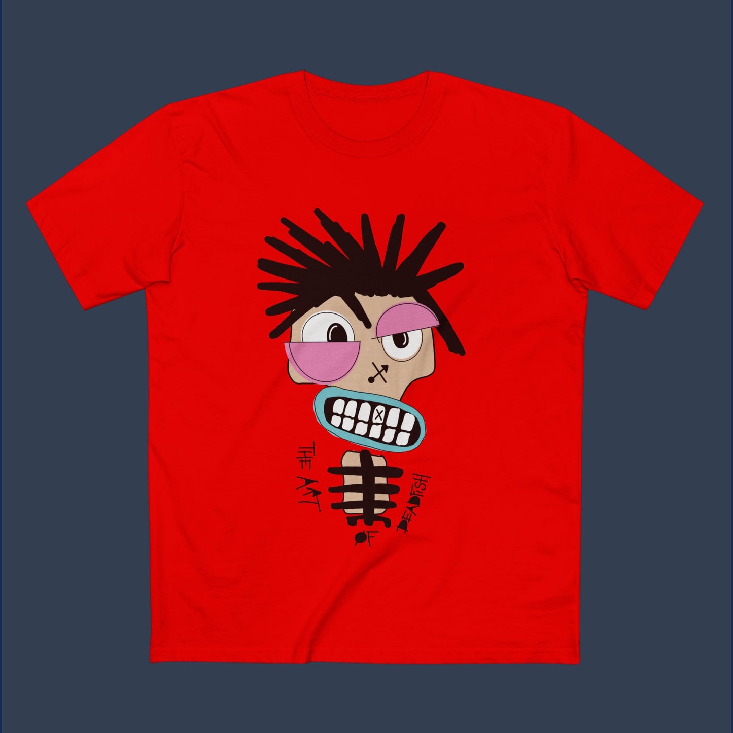 Caffeinated (Men's Staple Tee - design on front)