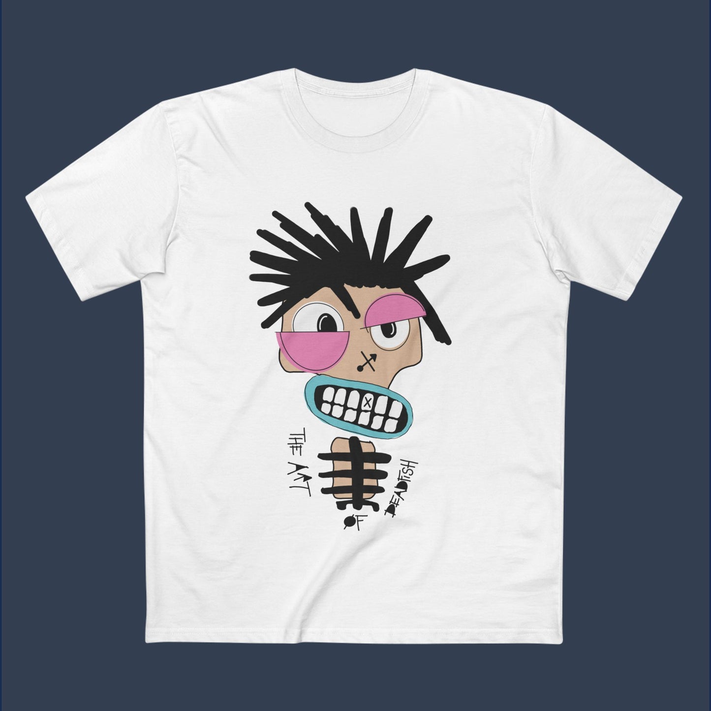 Caffeinated (Men's Staple Tee - design on front)