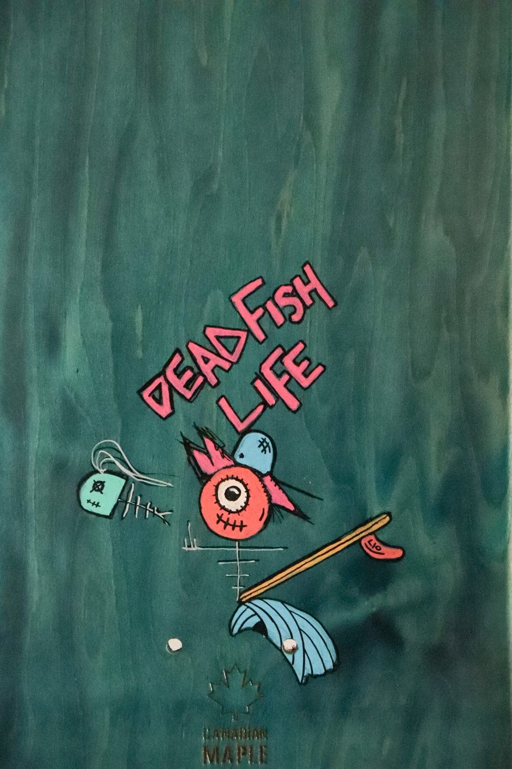 Single Fin Life | Original Deck Art