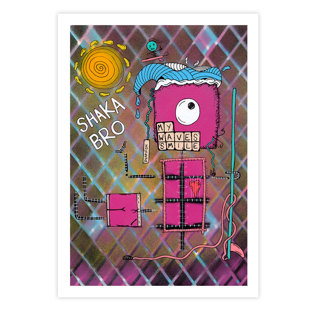 Shaka Bro Fine Art Print