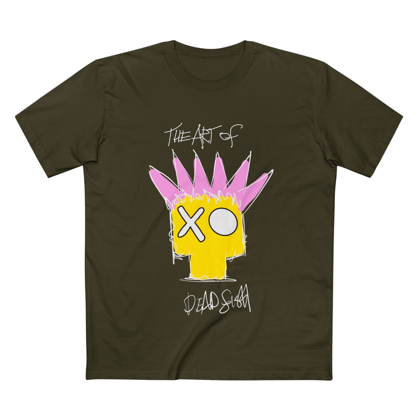 Punkfish 2 ( Men's Staple Tee - Design on front)