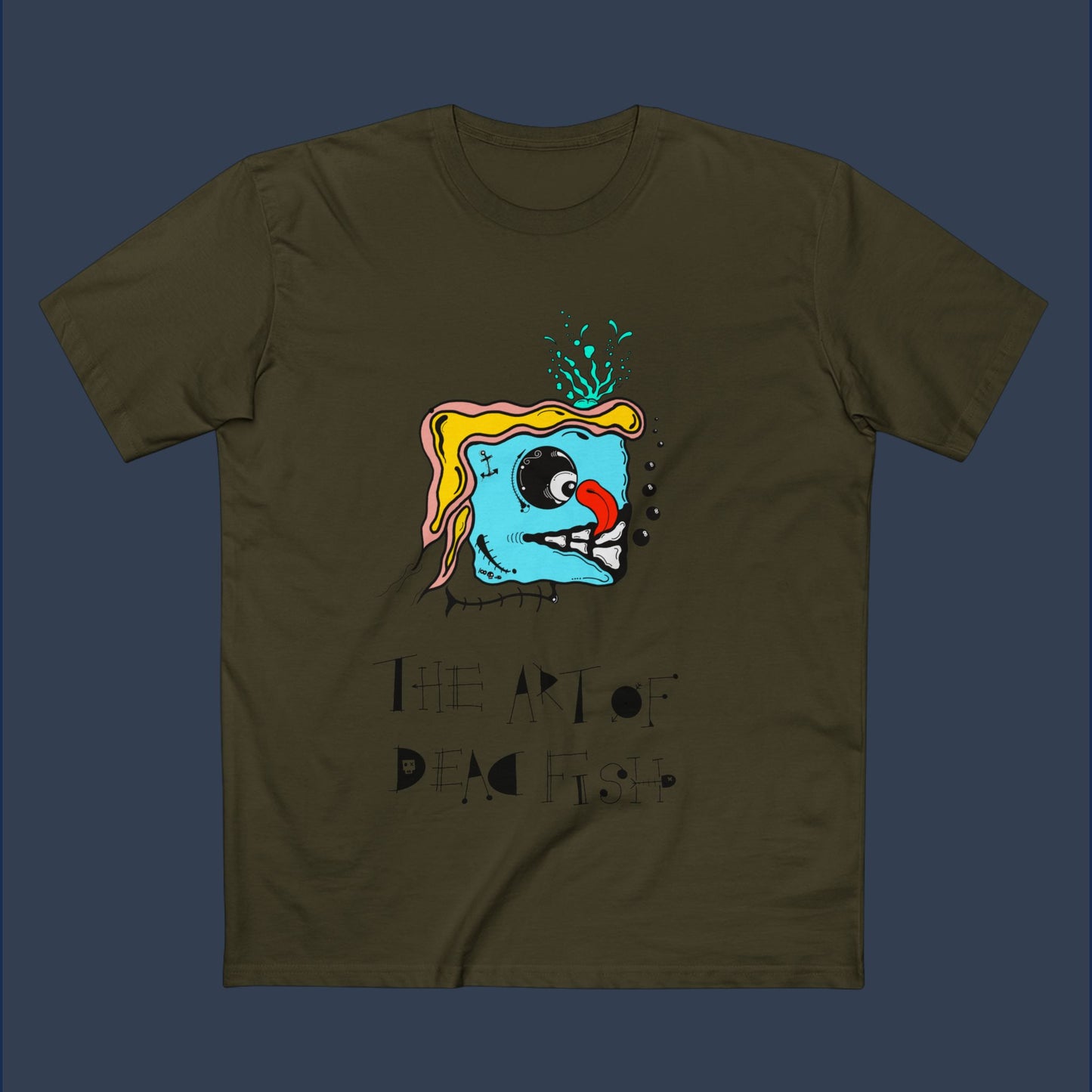 Whale Licker (Men's Staple Tee- Design on Front)