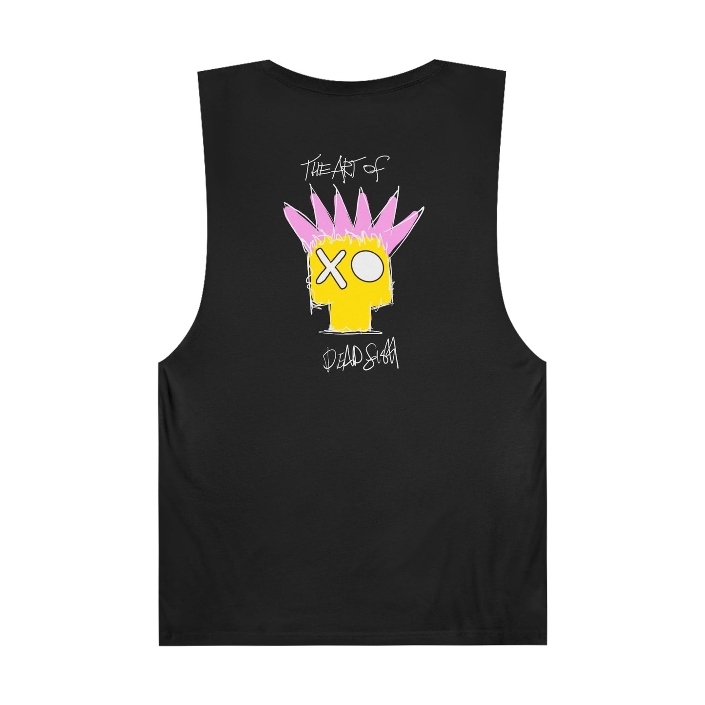 Punkfish 2 (Design on back / plain front - Unisex Tank )