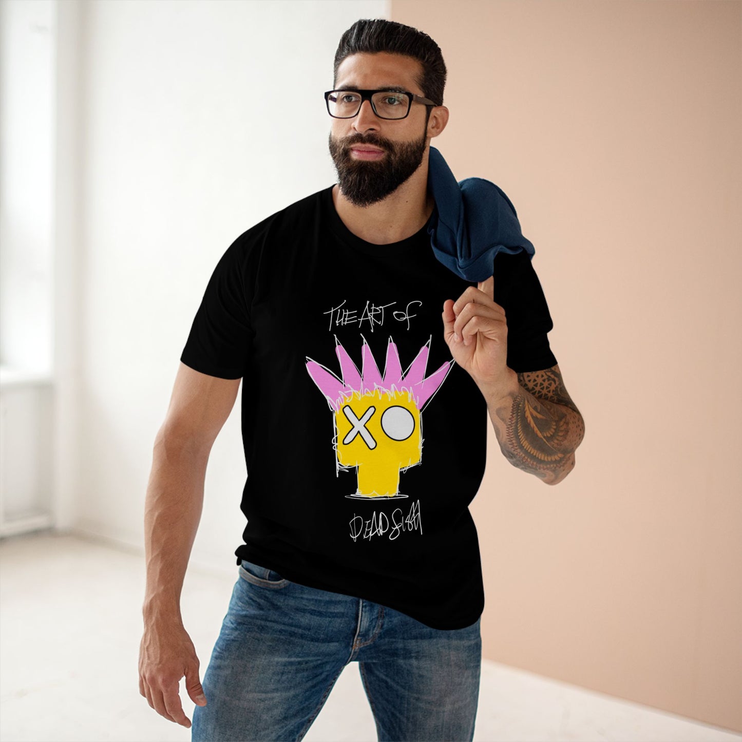 Punkfish 2 ( Men's Staple Tee - Design on front)