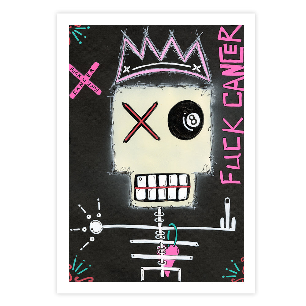 Fuck Cancer Fine Art Print