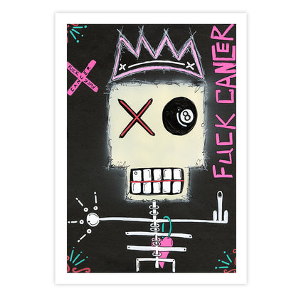 Fuck Cancer Fine Art Print