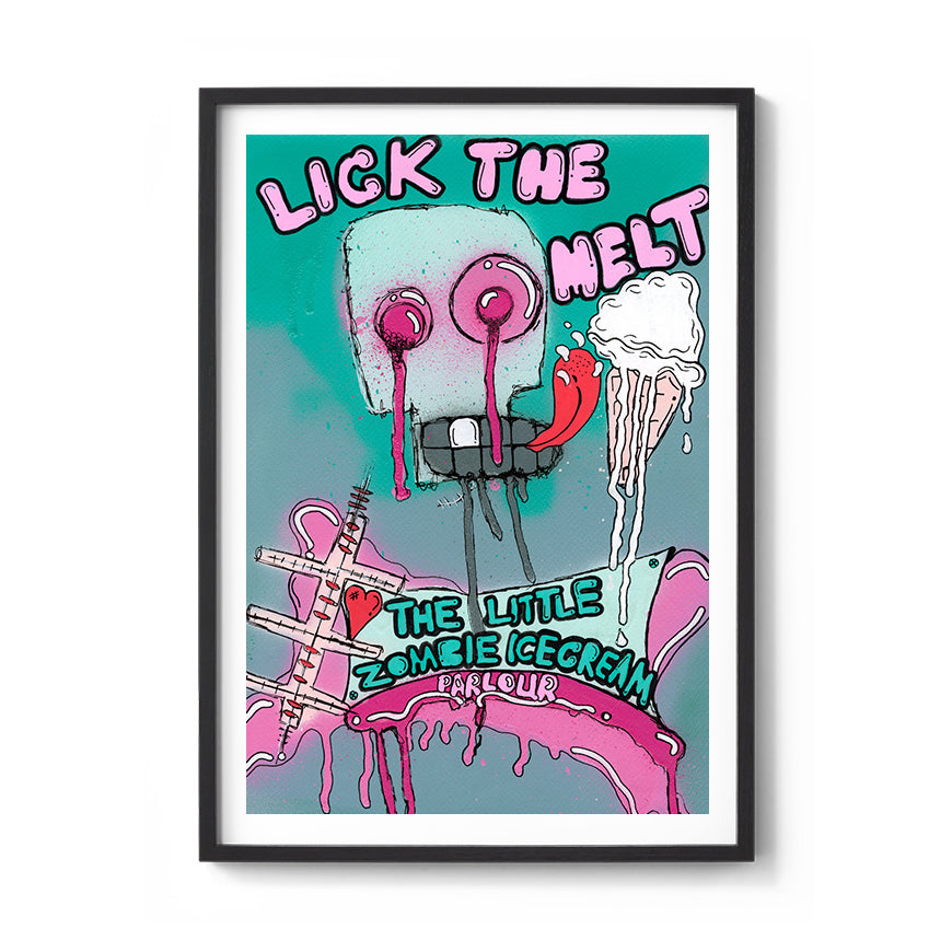 Lick The Melt Fine Art Print