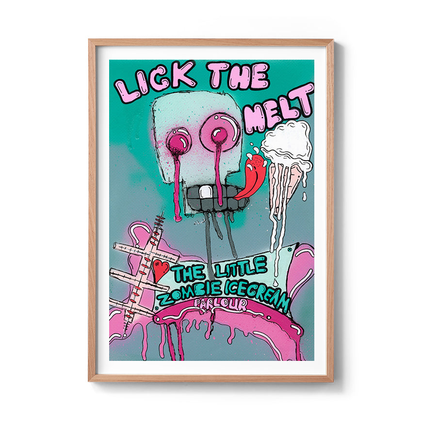 Lick The Melt Fine Art Print