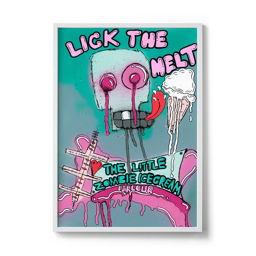 Lick The Melt Fine Art Print