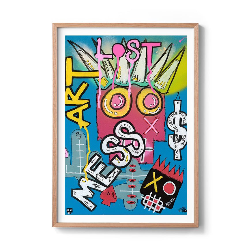 Lost Mess Fine Art Print