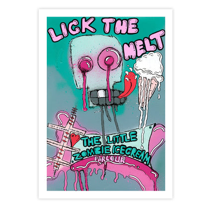 Lick The Melt Fine Art Print