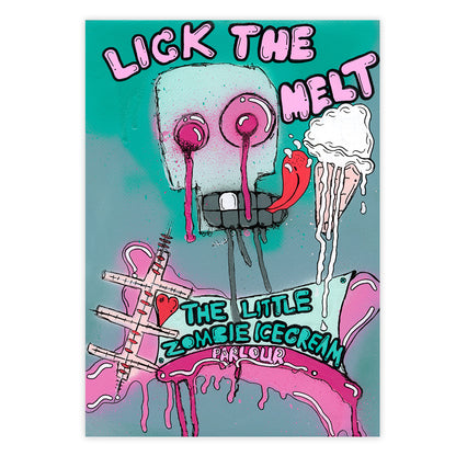 Lick The Melt Fine Art Print