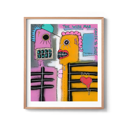 The Wise Man Fine Art Print