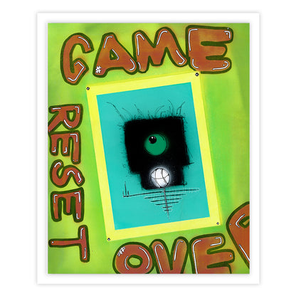 Game Over Fine Art Print