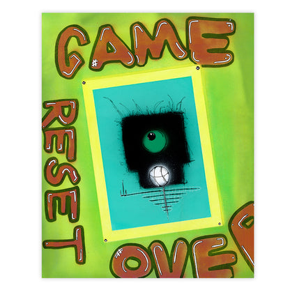 Game Over Fine Art Print
