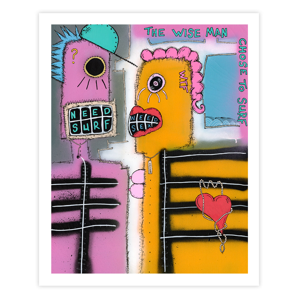 The Wise Man Fine Art Print