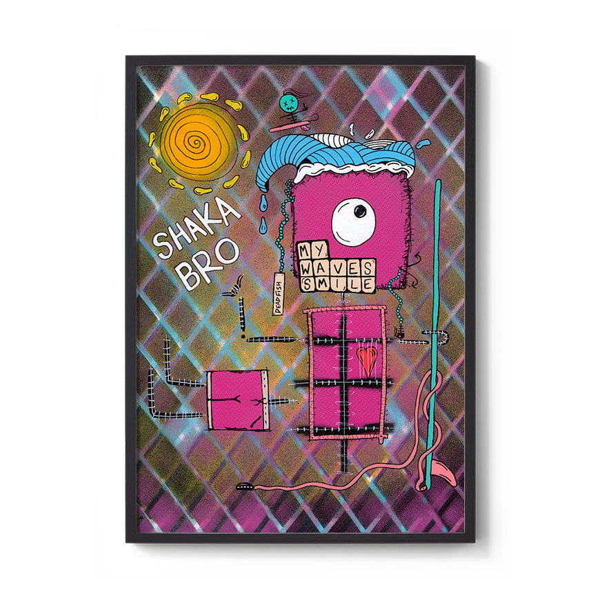 Shaka Bro Fine Art Print