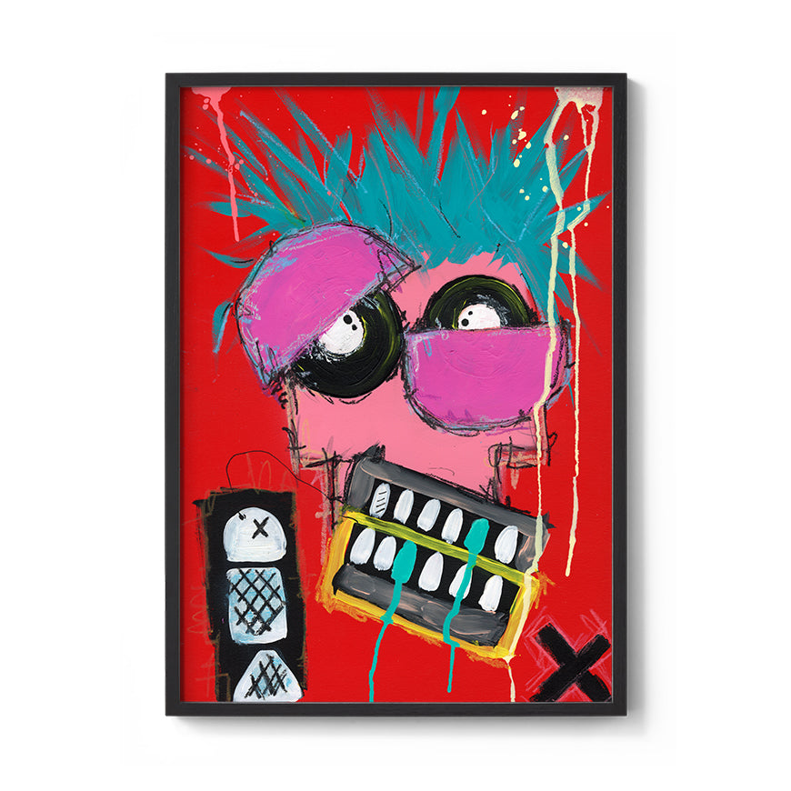 Anxiety & Coffee Fine Art Print