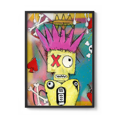 Skateboards & Afterlife 1 Fine Art Print