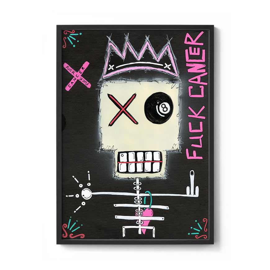 Fuck Cancer Fine Art Print