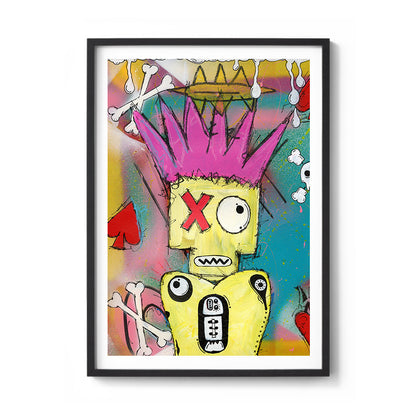 Skateboards & Afterlife 1 Fine Art Print