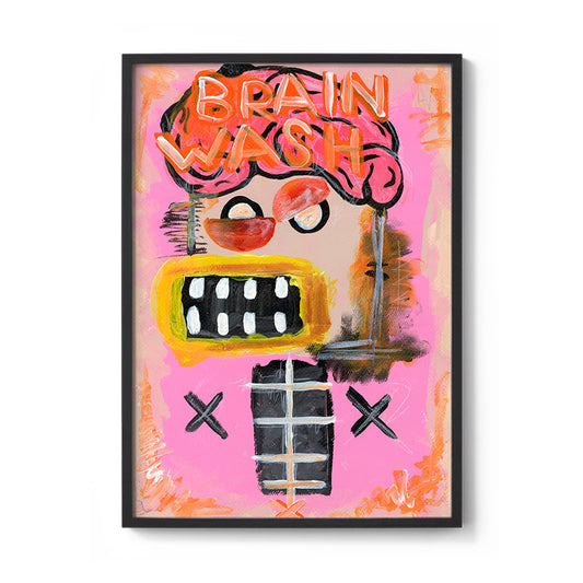 Brain Wash Fine Art Print