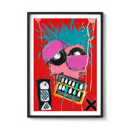 Anxiety & Coffee Fine Art Print