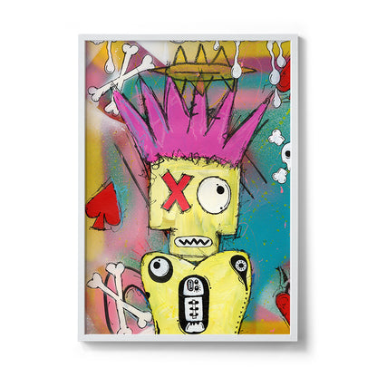 Skateboards & Afterlife 1 Fine Art Print