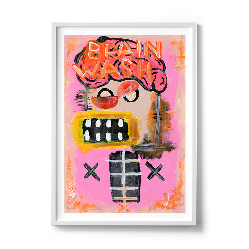 Brain Wash Fine Art Print