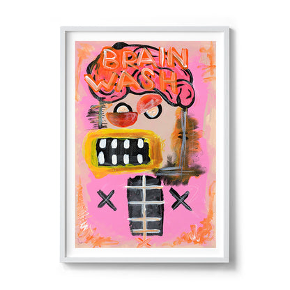 Brain Wash Fine Art Print