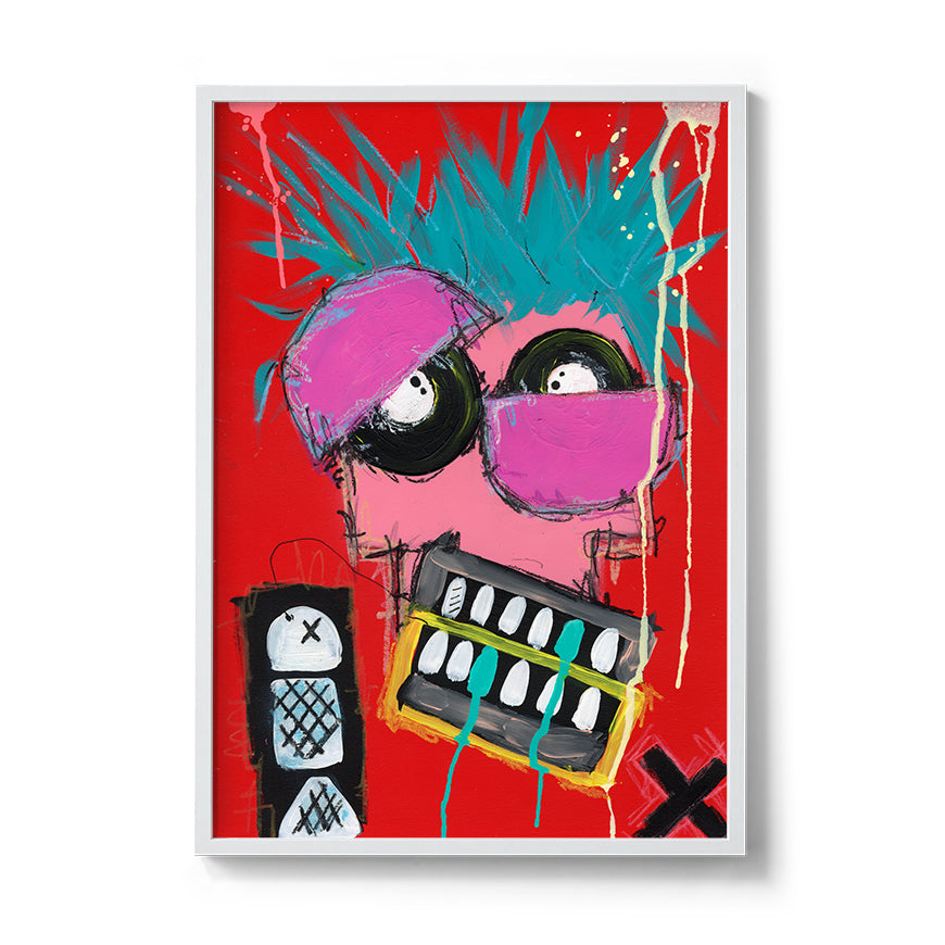 Anxiety & Coffee Fine Art Print