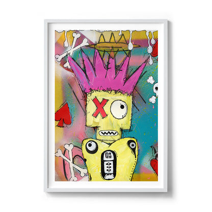 Skateboards & Afterlife 1 Fine Art Print