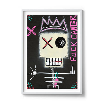 Fuck Cancer Fine Art Print