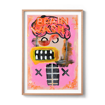 Brain Wash Fine Art Print