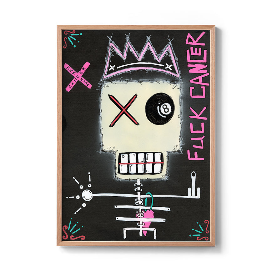 Fuck Cancer Fine Art Print