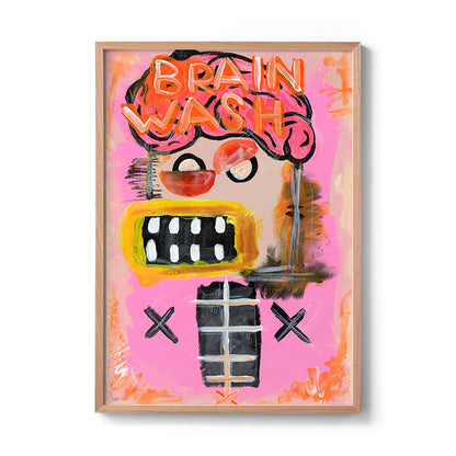 Brain Wash Fine Art Print