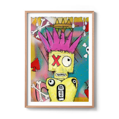 Skateboards & Afterlife 1 Fine Art Print