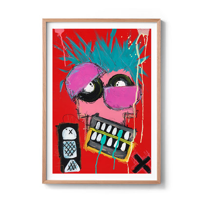 Anxiety & Coffee Fine Art Print