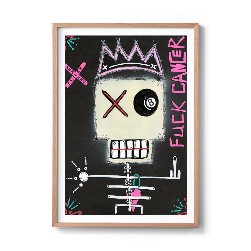 Fuck Cancer Fine Art Print
