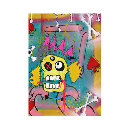 Skateboards & Afterlife 2 Fine Art Print