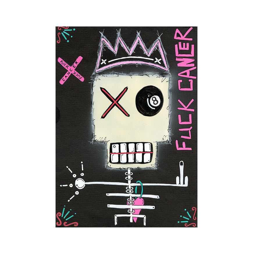 Fuck Cancer Fine Art Print