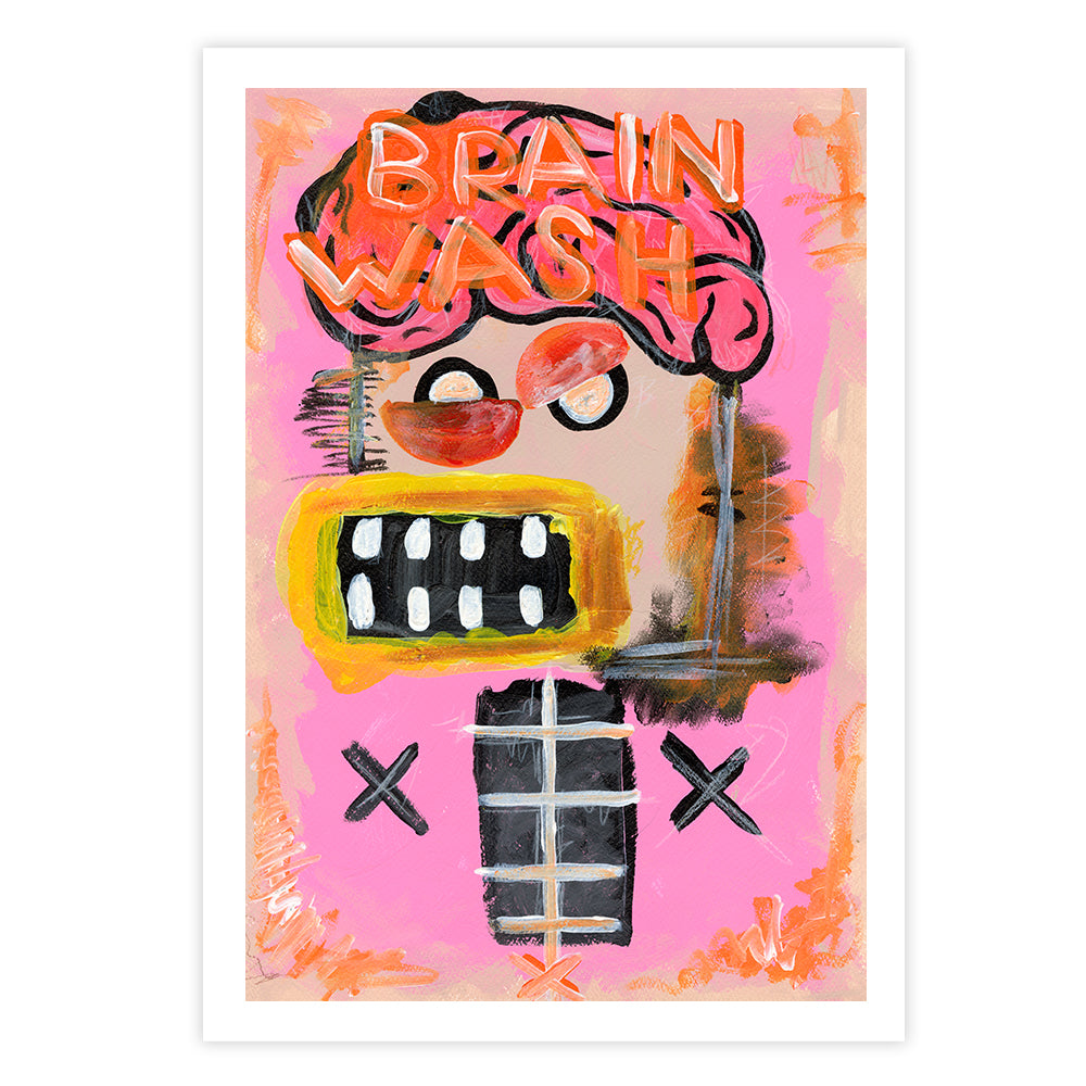 Brain Wash Fine Art Print