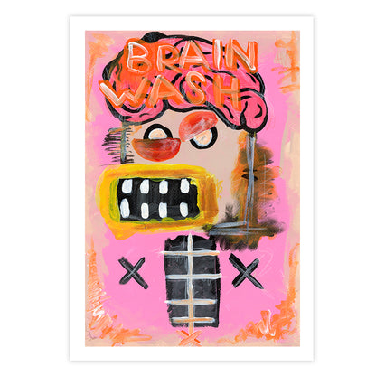 Brain Wash Fine Art Print