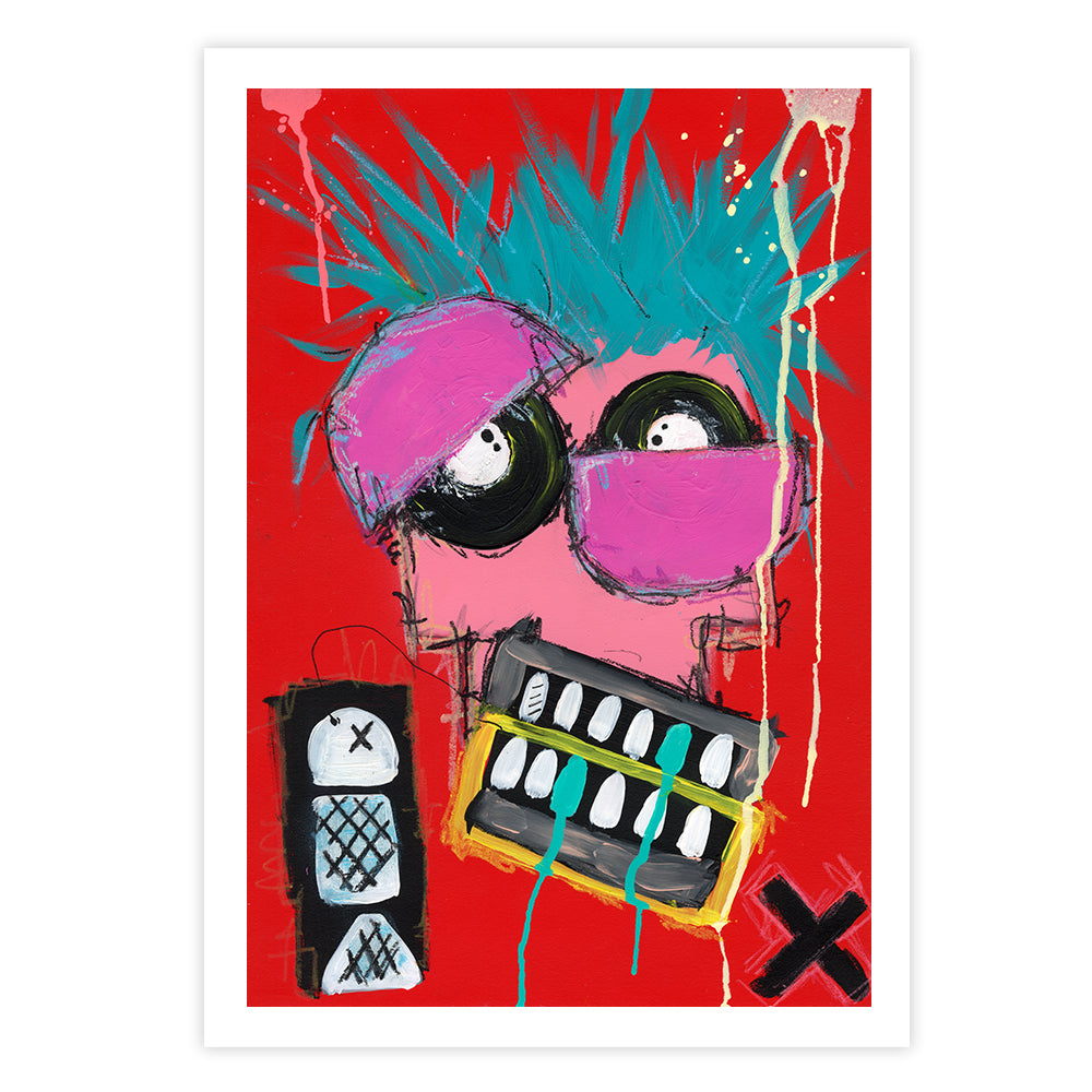 Anxiety & Coffee Fine Art Print