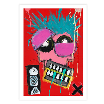 Anxiety & Coffee Fine Art Print