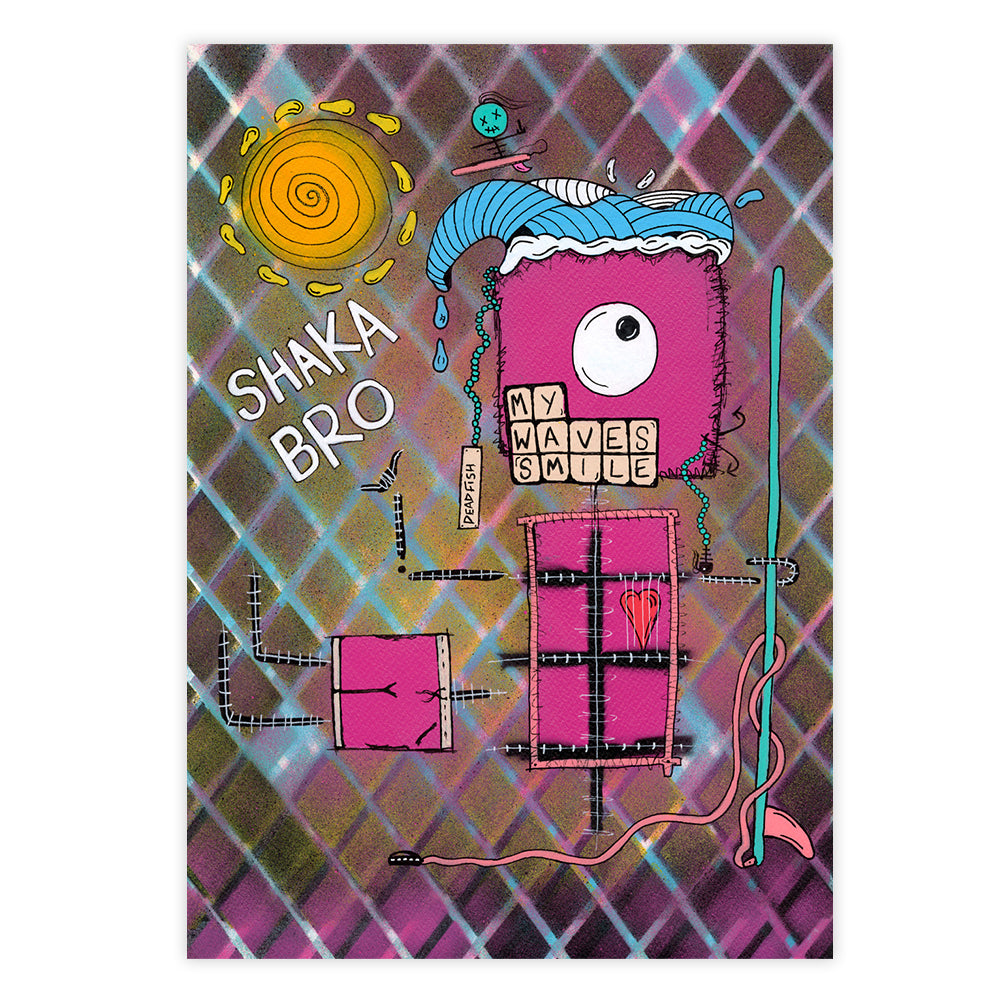 Shaka Bro Fine Art Print