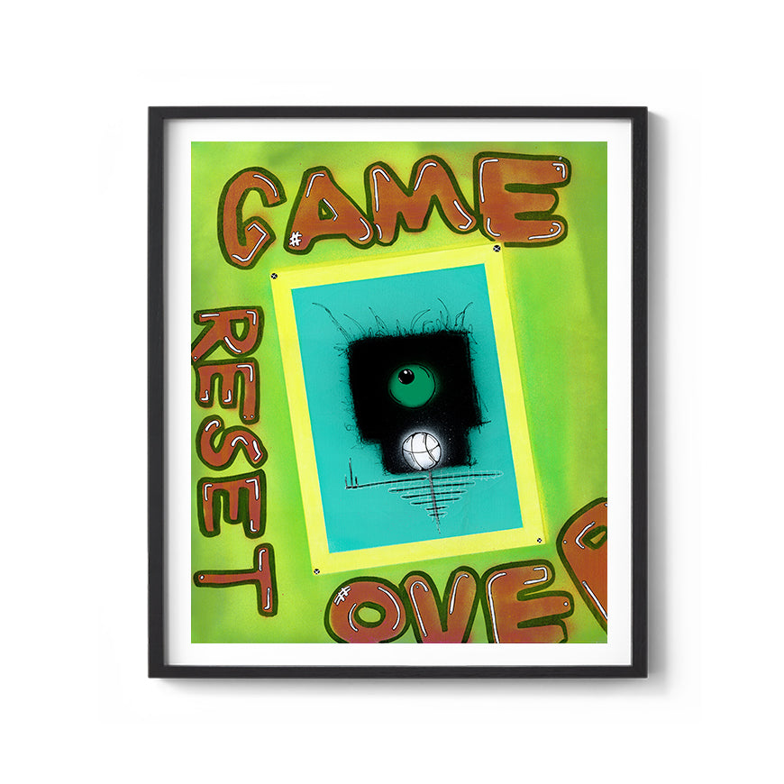 Game Over Fine Art Print