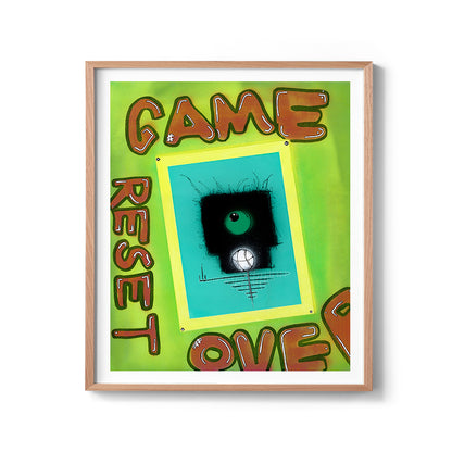 Game Over Fine Art Print
