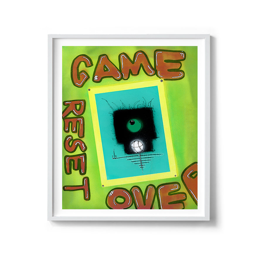 Game Over Fine Art Print
